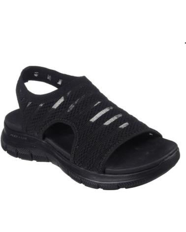 Sandals-De-Mujer-SKECHERS-CALZADO-MARCA-MODELO-FLEX-APPE-NEGRO