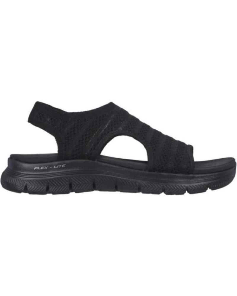 Sandals-De-Mujer-SKECHERS-CALZADO-MARCA-MODELO-FLEX-APPE-NEGRO