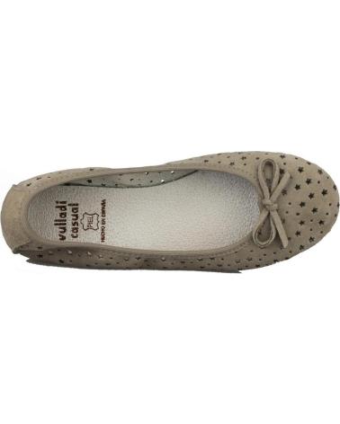 Bailarinas de Mujer VUL-LADI VULLADI SERRAJE BAILARINA ESTRELLAS GRIS