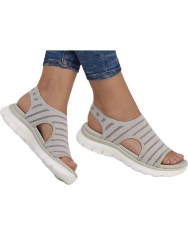SKECHERS 119479 SANDALIAS DE MUJER PIEDRA