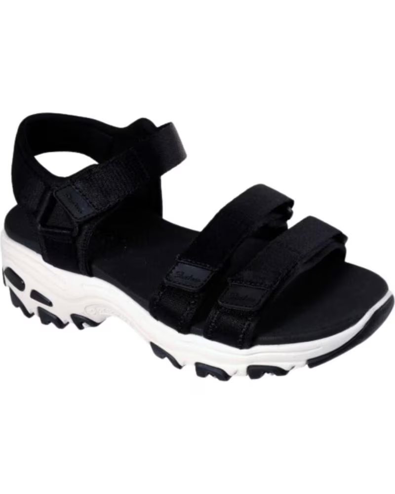Woman Sandals skechers SANDALIAS PLANAS DLITES FRESH 31514 NEGRAS NEGRO