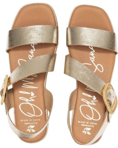 Sandalias de Mujer OH MY SANDALS SANDALIAS CUNA MUJER PAULA 5432 CHAMPAN