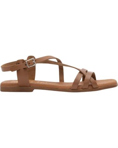 Sandalias de Mujer OH MY SANDALS SANDALIAS PLANAS MUJER ANDREA ROBLE 5316 CAMEL