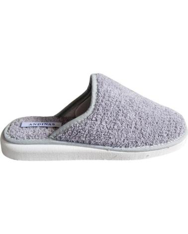 Pantufas de Mulher ANDINAS ZAPATILLAS PRIMAVERA VERANO VARIOS 530 GRIS