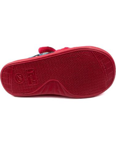 Neonato per Bambino VUL-LADI ZAPATILLAS CASA VULLADI NINO DOG SQUAD ROJO