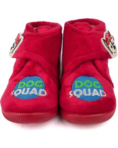 Neonato per Bambino VUL-LADI ZAPATILLAS CASA VULLADI NINO DOG SQUAD ROJO