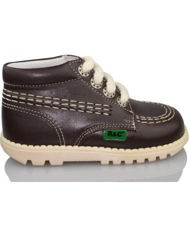 Zapatillas deporte de Niño RUBIO Y CASTAÑO RUBIO Y CASTANO NAPA  RALLYA MARRON