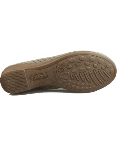 Ballerines pour Femme VUL-LADI VULLADI CRAQUELE MARRON