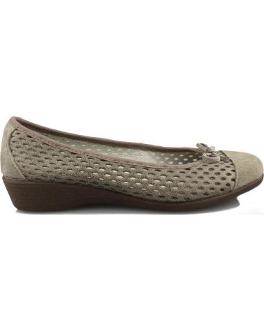 Ballerines pour Femme VUL-LADI VULLADI CRAQUELE MARRON