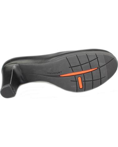 Zapatos de tacón de Mujer ROCKPORT ROCKPORT PUMP ZAPATO SALON EXTRA COMODO NEGRO