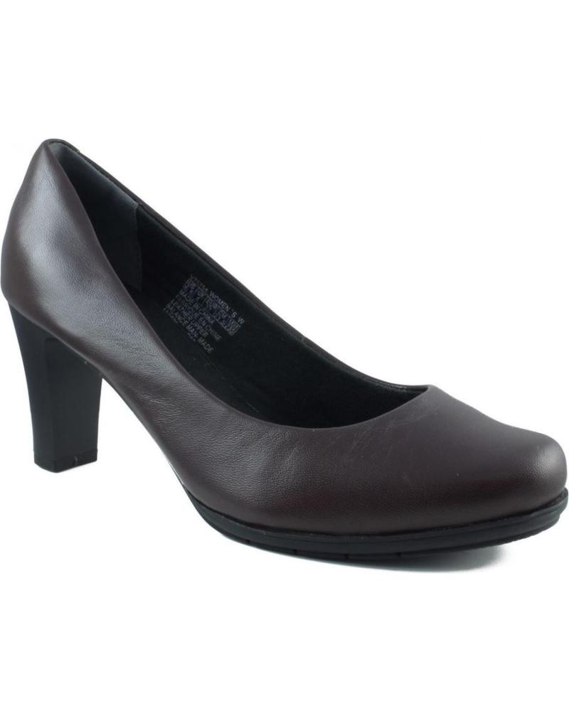 Zapatos de tacón de Mujer ROCKPORT ROCKPORT PUMP ZAPATO SALON EXTRA COMODO MARRON