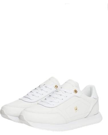 Esportes  de Mulher TOMMY HILFIGER ZAPATILLAS ELEVATED ESSENT RUNNER MONOGRAM BL BLANCO