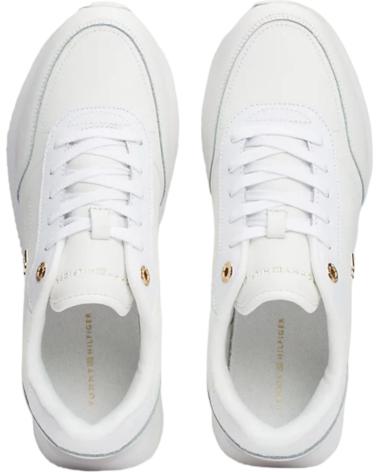 Esportes  de Mulher TOMMY HILFIGER ZAPATILLAS ELEVATED ESSENT RUNNER MONOGRAM BL BLANCO
