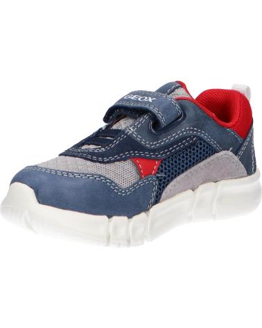 Sneaker für Junge geox B022TA 0CL14 B FLEXYPER C0661 NAVY-GREY