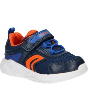 Sneaker für Junge GEOX B254UC 0CE11 B SPRINTYE C4226 NAVY-ROYAL AZUL
