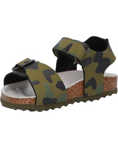 Sandálias de Menino geox B922QA 000CE B SANDAL CHALKI C3009 MILITARY
