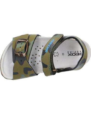 Sandálias de Menino geox B922QA 000CE B SANDAL CHALKI C3009 MILITARY