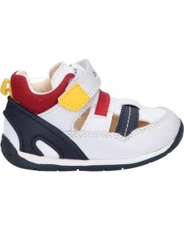 de Menino GEOX SANDÁLIAS DE B020BA 08554 B EACH C0899 WHITE-NAVY ROSA