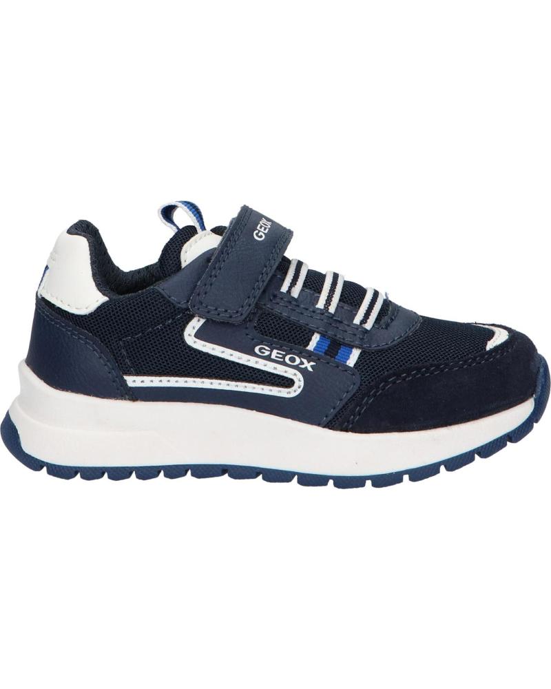 Esportes  de Menino GEOX  J25GMB 014ME J BRIEZEE C4211 NAVY-WHITE AZUL