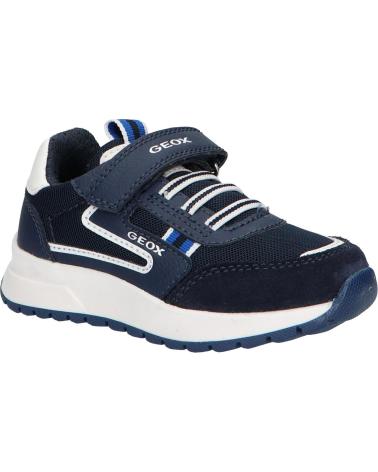 Esportes  de Menino GEOX  J25GMB 014ME J BRIEZEE C4211 NAVY-WHITE AZUL