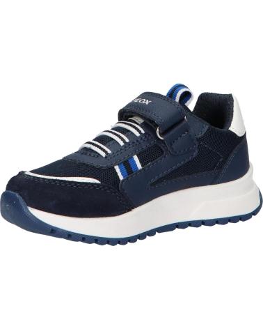 Esportes  de Menino GEOX  J25GMB 014ME J BRIEZEE C4211 NAVY-WHITE AZUL