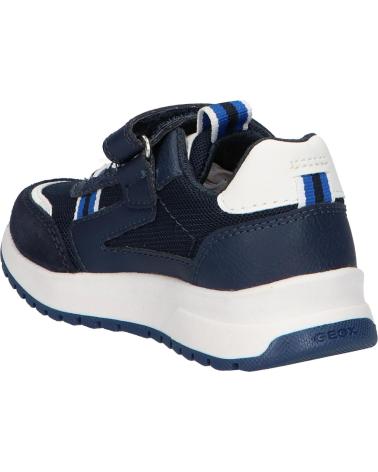 Esportes  de Menino GEOX  J25GMB 014ME J BRIEZEE C4211 NAVY-WHITE AZUL