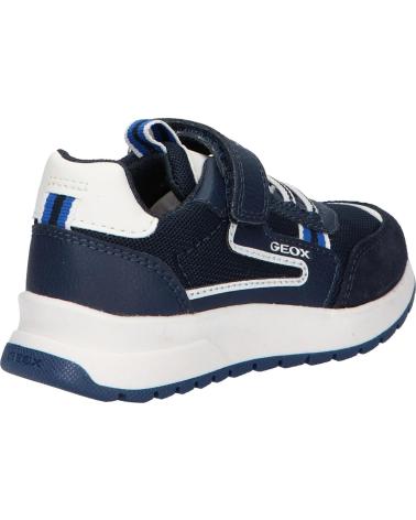 Esportes  de Menino GEOX  J25GMB 014ME J BRIEZEE C4211 NAVY-WHITE AZUL