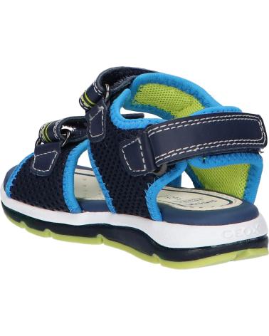 Sandali per Bambino GEOX B020GA 014BU B SANDAL TODO C0749 NAVY-LIME