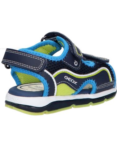 Sandali per Bambino GEOX B020GA 014BU B SANDAL TODO C0749 NAVY-LIME