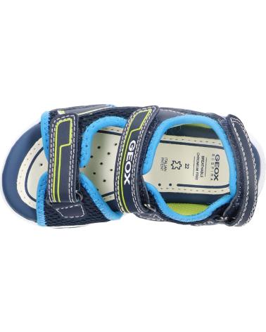 Sandali per Bambino GEOX B020GA 014BU B SANDAL TODO C0749 NAVY-LIME