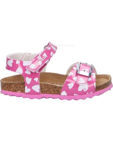 Sandálias de Menina geox B922RA 000HH B SANDAL CHALKI C8002 FUCHSIA