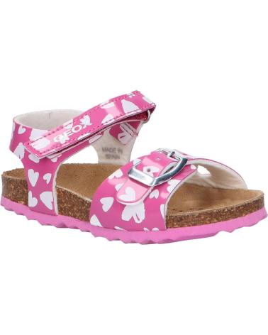 Sandálias de Menina geox B922RA 000HH B SANDAL CHALKI C8002 FUCHSIA