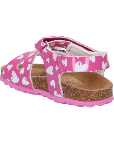 Sandálias de Menina geox B922RA 000HH B SANDAL CHALKI C8002 FUCHSIA