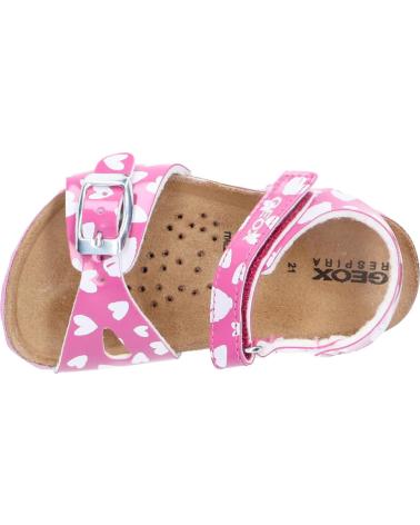 Sandálias de Menina geox B922RA 000HH B SANDAL CHALKI C8002 FUCHSIA