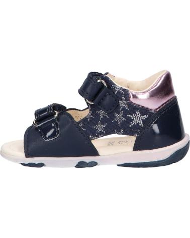 Sandálias de Menina GEOX B0238A 01002 B SANDAL NICELY C0694 NAVY-PINK AZUL
