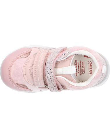 Deportivas de Niña GEOX B150LA 007AS B RISHON C8172 LT ROSE