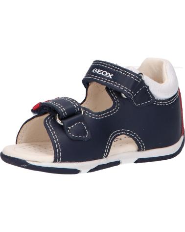 Sandalen für Junge GEOX B150XC 08510 B SANDAL TAPUZ C0735 NAVY-RED