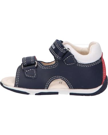 Sandalen für Junge GEOX B150XC 08510 B SANDAL TAPUZ C0735 NAVY-RED