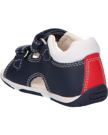 Sandalen für Junge GEOX B150XC 08510 B SANDAL TAPUZ C0735 NAVY-RED