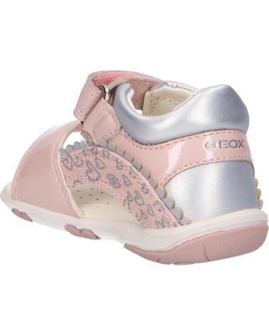 Sandali per Bambina GEOX B1538A 010AJ B SANDAL NICELY C0514 PINK-SILVER