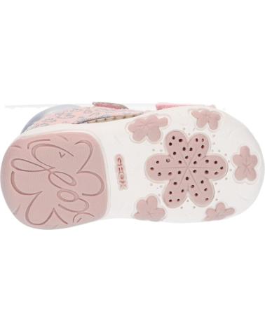 Sandali per Bambina GEOX B1538A 010AJ B SANDAL NICELY C0514 PINK-SILVER