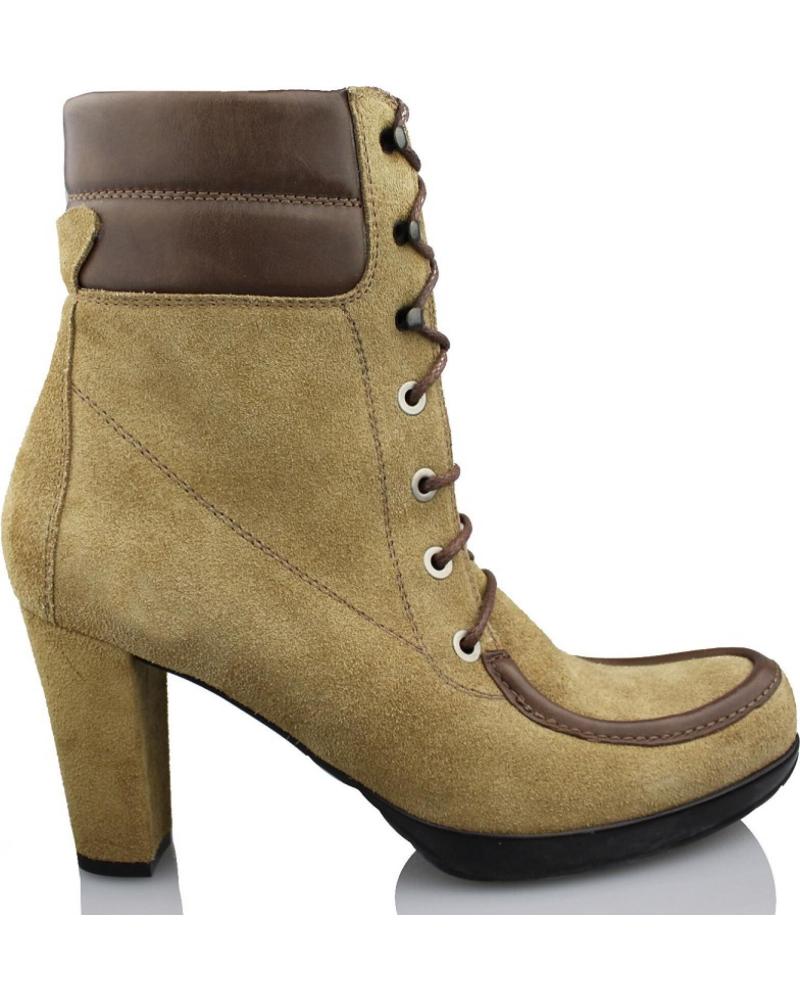 Botines de Mujer BARRATS SLEEK TABACO DELFI BEIGE