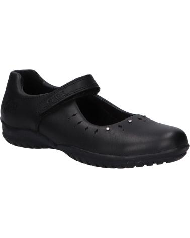 Zapatos de Niña GEOX COLEGIALES NINA MODELO JR SHADOW COLOR NEGRO C9999