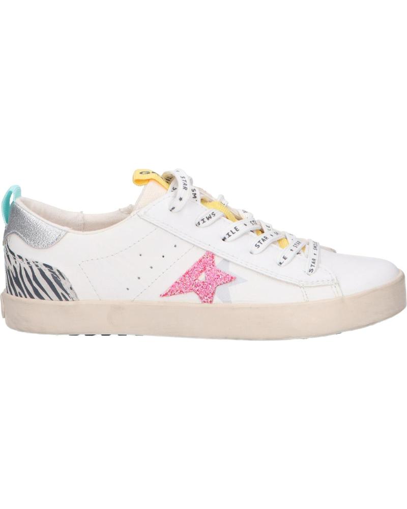 Deportivas de Niña GEOX J25D5A 08554 J KILWI C1000 WHITE