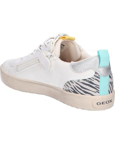 Deportivas de Niña GEOX J25D5A 08554 J KILWI C1000 WHITE