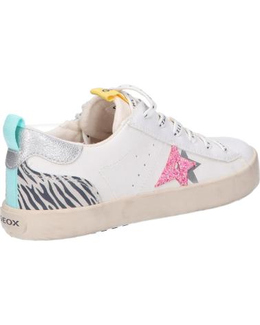 Deportivas de Niña GEOX J25D5A 08554 J KILWI C1000 WHITE