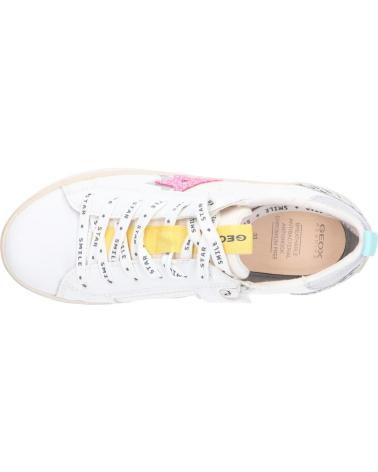 Deportivas de Niña GEOX J25D5A 08554 J KILWI C1000 WHITE