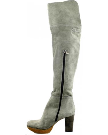 Botas de Mujer BARRATS SLEEK BOTA CANA LARGA GRIS