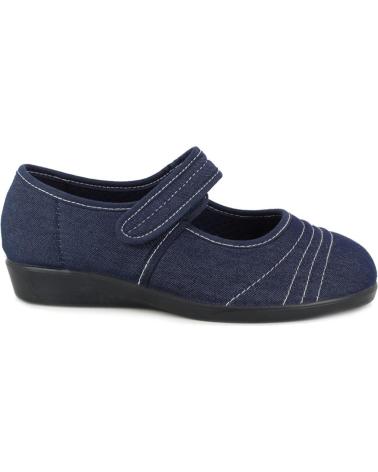 Woman Flat shoes D`CUTILLAS ZAPATOS DOCTOR CUTILLAS 10209 AUTOADHERENTE AZUL