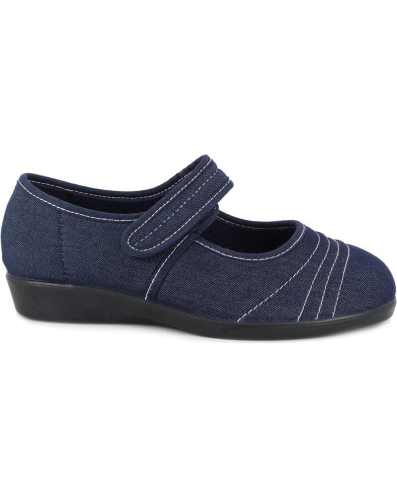 Bailarinas per Donna D`CUTILLAS ZAPATOS DOCTOR CUTILLAS 10209 AUTOADHERENTE AZUL